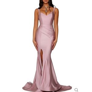 Portia and Scarlett 6339 Dress Mauve